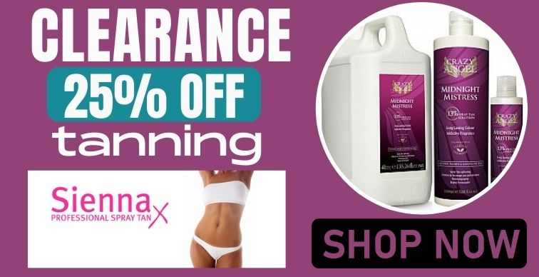XSS 25% Cleanance Tanning lines