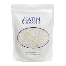 SATIN SMOOTH Pure White Hard Wax Bag 700g SATIN SMOOTH Pure White Hard Wax Bag 700g