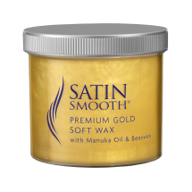 SATIN SMOOTH Premium Gold Wax with Manuka Oil & Beeswax