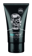 Barber Pro Face Putty Peel-Off Mask with Activated Charcoal 90g Tube