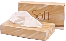 Mansize Tissues (White) Single Box