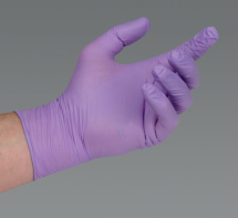 Disposable Nitrile Powder Free Pink Gloves (Small) 100 Pack