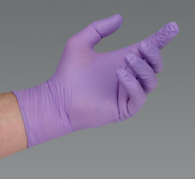 Disposable Nitrile Powder Free Pink Gloves (Large) 100 Pack