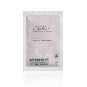 Monu Collagen Sheet Mask 18ml single Monu Collagen Sheet Mask 18ml single