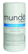 Mundo Sanitising Skin Wipes Pack of 100