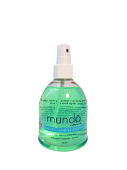 Mundo Sanitising Hand & Foot Spray 250ml Mundo Sanitising Hand & Foot Spray 250ml
