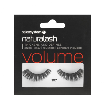 Salon System Naturalash 107 Black Volume Lashes Salon System Naturalash 107 Black Volume Lashes
