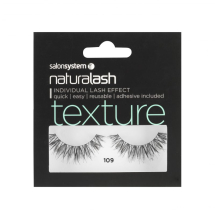 Salon System Naturalash 109 Black Texture Lashes