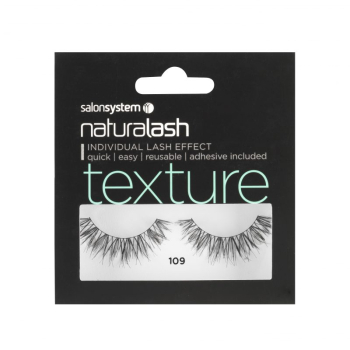 Salon System Naturalash 109 Black Texture Lashes Salon System Naturalash 109 Black Texture Lashes