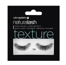 Salon System Naturalash 119 Black Texture Lashes Salon System Naturalash 119 Black Texture Lashes