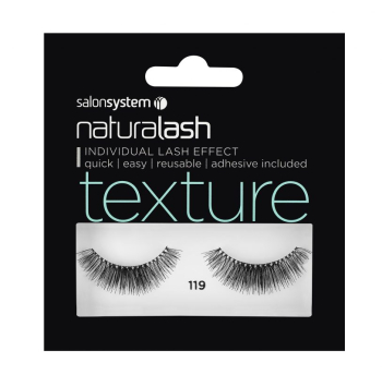 Salon System Naturalash 119 Black Texture Lashes Salon System Naturalash 119 Black Texture Lashes