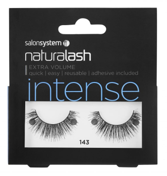 Salon System Naturalash 143 Black Intense Lashes Salon System Naturalash 143 Black Intense Lashes