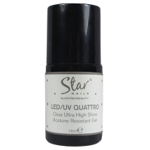 Star Nails LED/UV Dual Curing Quattro Clear 14ml
