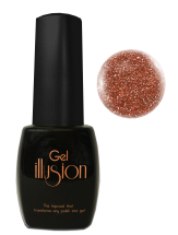 Star Nails Gel Illusion Bronze Glitter Topcoat 14ml