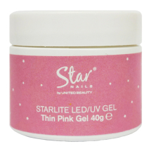 Star Nails Starlite LED/UV Gel Pink 40g