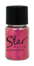 Star Nails Burst Berry Dust 4g