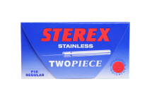 Sterex Stainless Steel 2 Piece F3S Regular Pack of 50